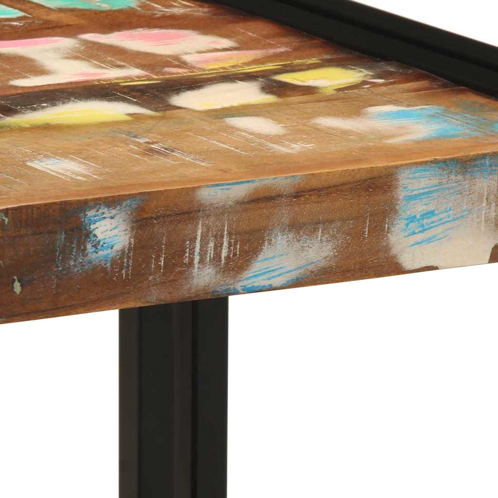 Salontafel Multikleur 40 x 40 x 38 cm Massief Gerecycled Hout is nu te koop bij PeponiXL, paradijselijk wonen!
