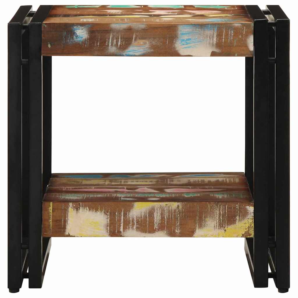 Salontafel Multikleur 40 x 40 x 38 cm Massief Gerecycled Hout is nu te koop bij PeponiXL, paradijselijk wonen!