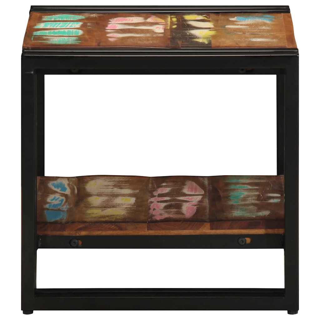 Salontafel Multikleur 40 x 40 x 38 cm Massief Gerecycled Hout is nu te koop bij PeponiXL, paradijselijk wonen!