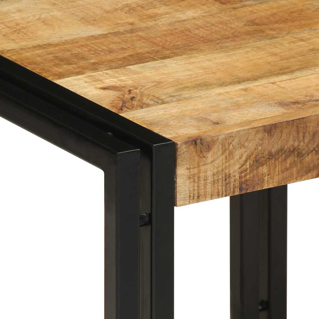 Salontafel Bruin 40 x 40 x 38 cm Massief Mango Hout is nu te koop bij PeponiXL, paradijselijk wonen!