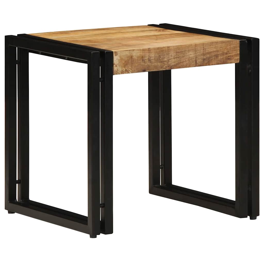 Salontafel Bruin 40 x 40 x 38 cm Massief Mango Hout is nu te koop bij PeponiXL, paradijselijk wonen!