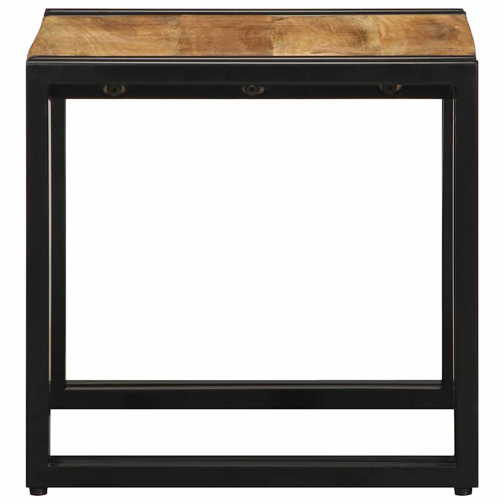 Salontafel Bruin 40 x 40 x 38 cm Massief Mango Hout is nu te koop bij PeponiXL, paradijselijk wonen!