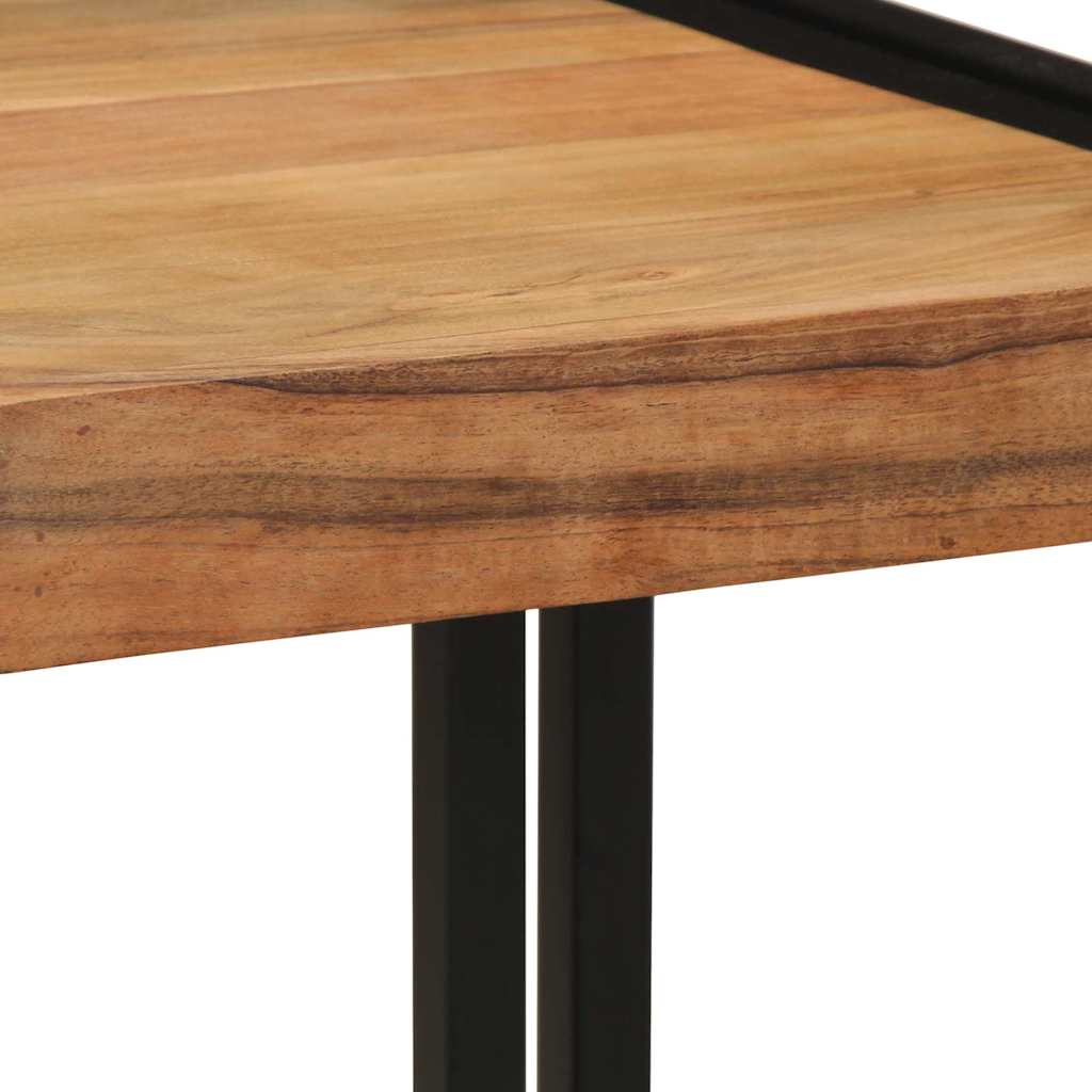 Salontafel Bruin 40 x 40 x 38 cm Massief Acaciahout is nu te koop bij PeponiXL, paradijselijk wonen!