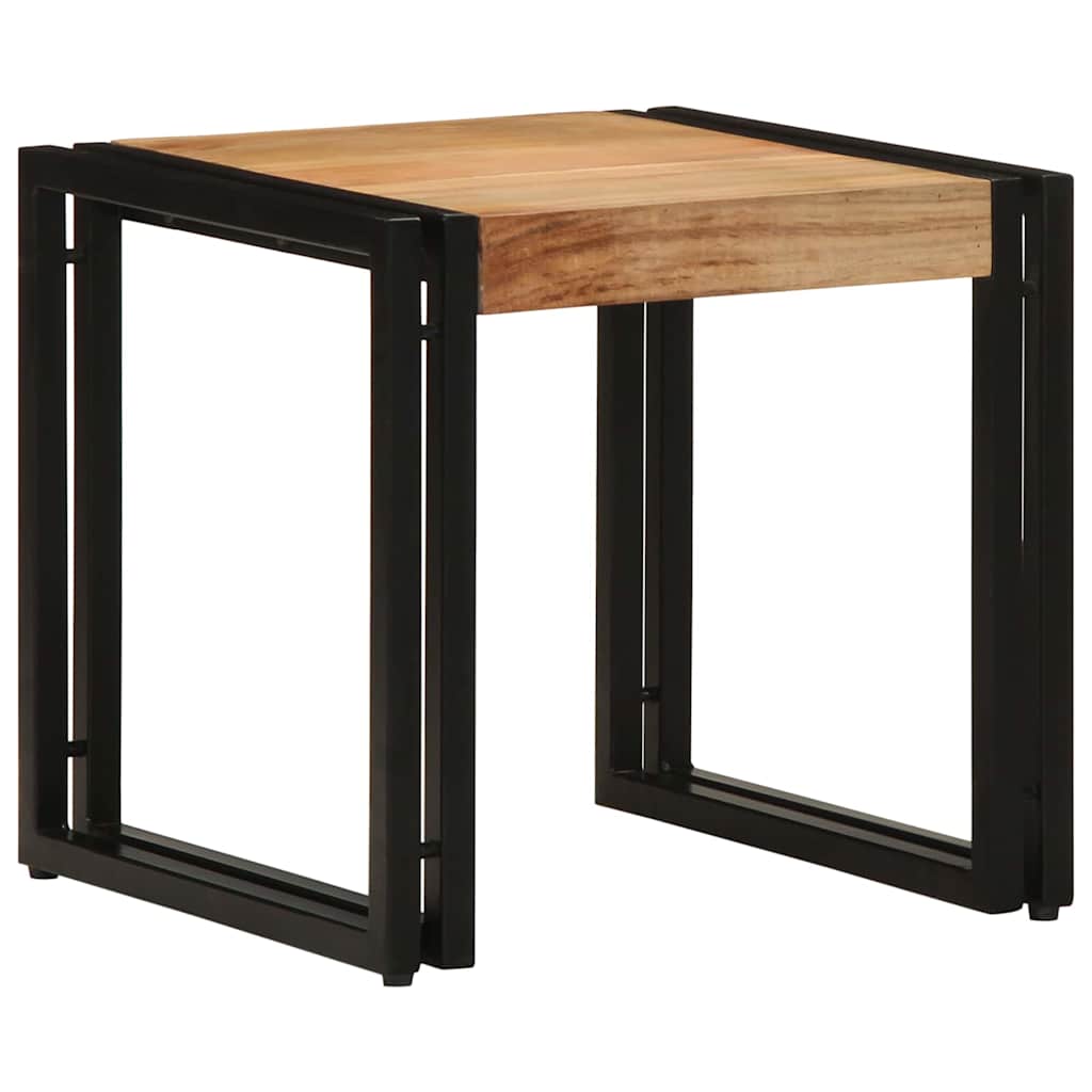 Salontafel Bruin 40 x 40 x 38 cm Massief Acaciahout is nu te koop bij PeponiXL, paradijselijk wonen!
