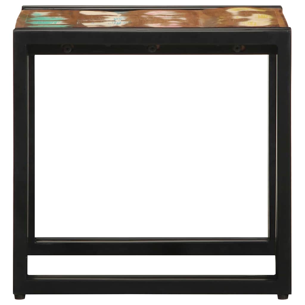 Salontafel Multikleur 40 x 40 x 38 cm Massief Gerecycled Hout is nu te koop bij PeponiXL, paradijselijk wonen!