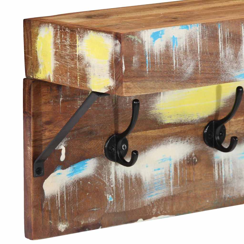 Kapstok Multikleur 73 x 19 x 23 cm Massief gerecycled hout is nu te koop bij PeponiXL, paradijselijk wonen!