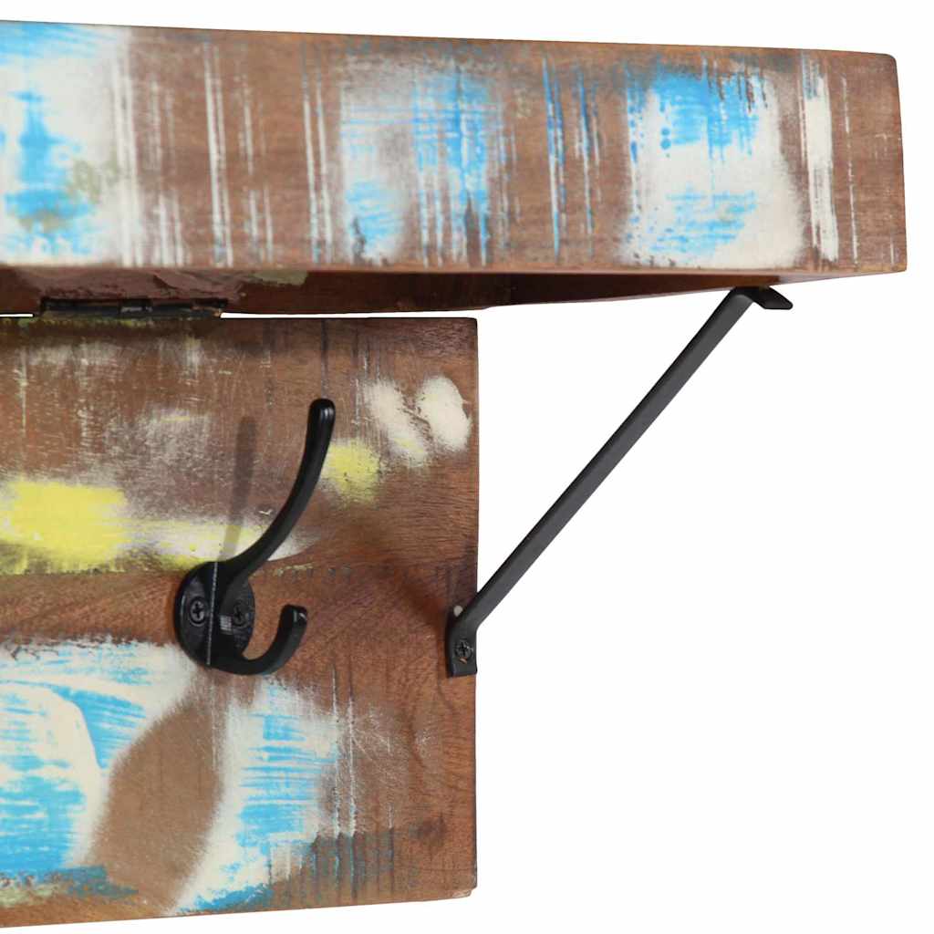 Kapstok Multikleur 73 x 19 x 23 cm Massief gerecycled hout is nu te koop bij PeponiXL, paradijselijk wonen!