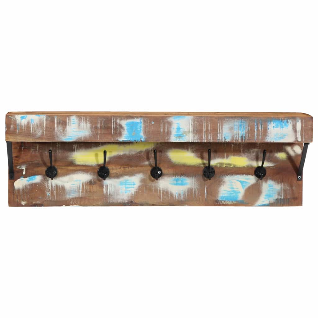 Kapstok Multikleur 73 x 19 x 23 cm Massief gerecycled hout is nu te koop bij PeponiXL, paradijselijk wonen!