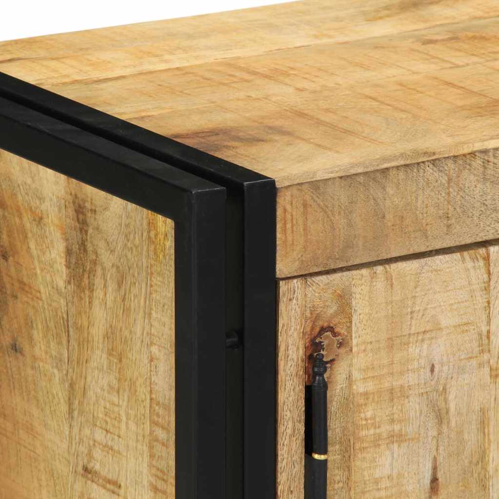 Schoenenkast met plank Bruin 56 x 35 x 70 cm Massief mangohout is nu te koop bij PeponiXL, paradijselijk wonen!