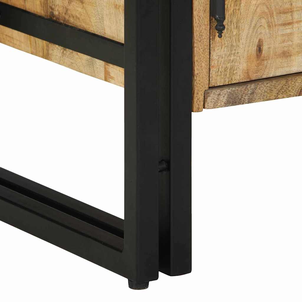 Schoenenkast met plank Bruin 56 x 35 x 70 cm Massief mangohout is nu te koop bij PeponiXL, paradijselijk wonen!