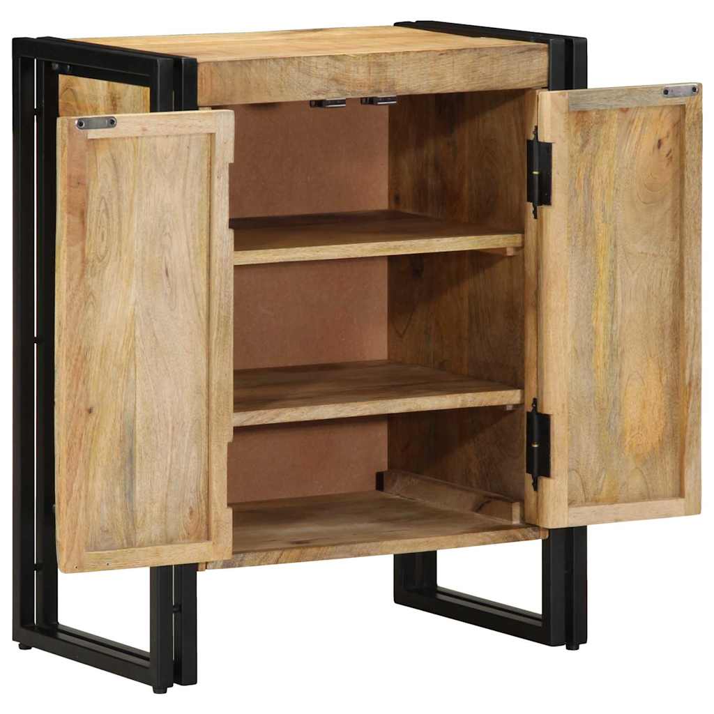 Schoenenkast met plank Bruin 56 x 35 x 70 cm Massief mangohout is nu te koop bij PeponiXL, paradijselijk wonen!