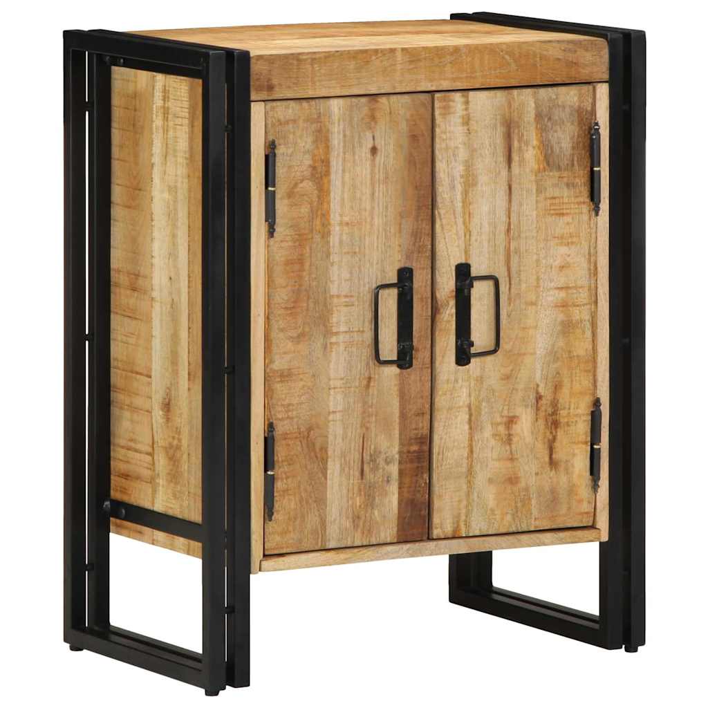 Schoenenkast met plank Bruin 56 x 35 x 70 cm Massief mangohout is nu te koop bij PeponiXL, paradijselijk wonen!