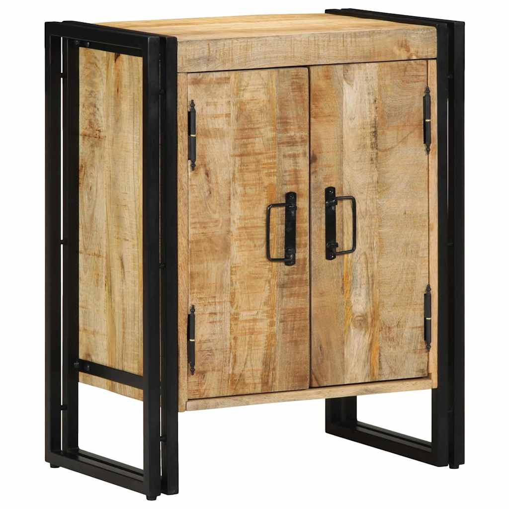 Schoenenkast met plank Bruin 56 x 35 x 70 cm Massief mangohout is nu te koop bij PeponiXL, paradijselijk wonen!