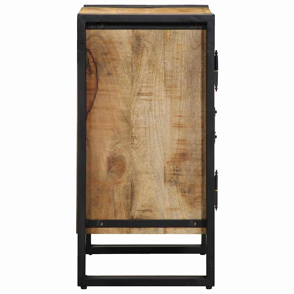 Schoenenkast met plank Bruin 56 x 35 x 70 cm Massief mangohout is nu te koop bij PeponiXL, paradijselijk wonen!