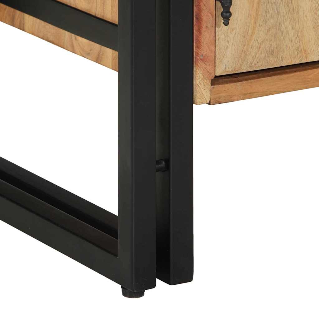 Schoenenkast met plank Bruin 56 x 35 x 70 cm Massief acaciahout is nu te koop bij PeponiXL, paradijselijk wonen!