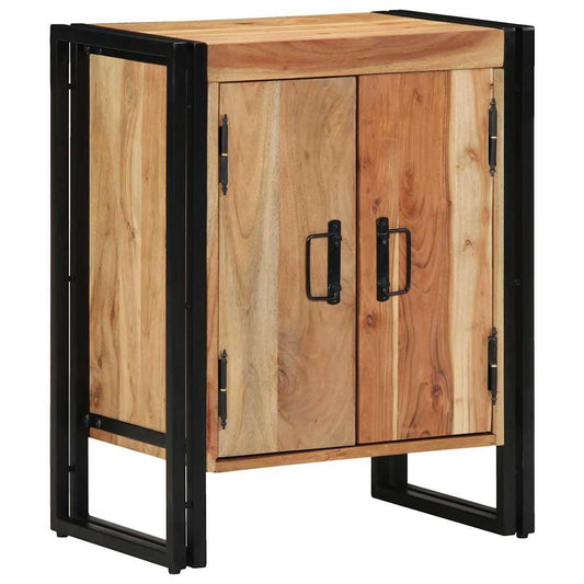 Schoenenkast met plank Bruin 56 x 35 x 70 cm Massief acaciahout is nu te koop bij PeponiXL, paradijselijk wonen!