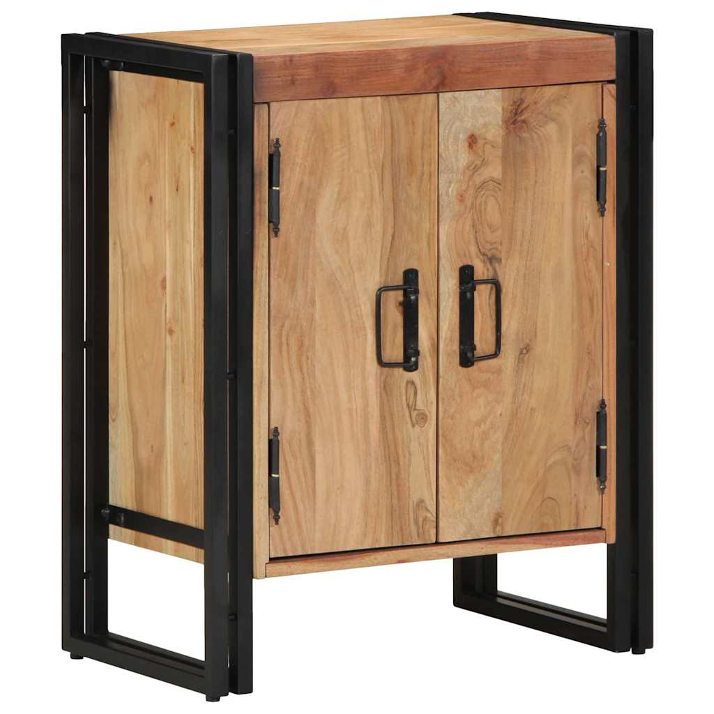 Schoenenkast met plank Bruin 56 x 35 x 70 cm Massief acaciahout is nu te koop bij PeponiXL, paradijselijk wonen!
