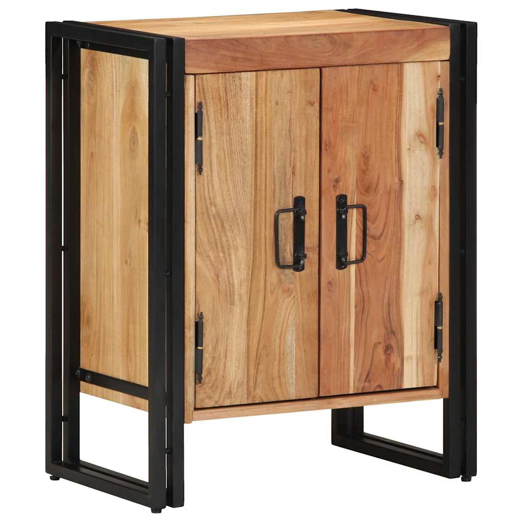 Schoenenkast met plank Bruin 56 x 35 x 70 cm Massief acaciahout is nu te koop bij PeponiXL, paradijselijk wonen!