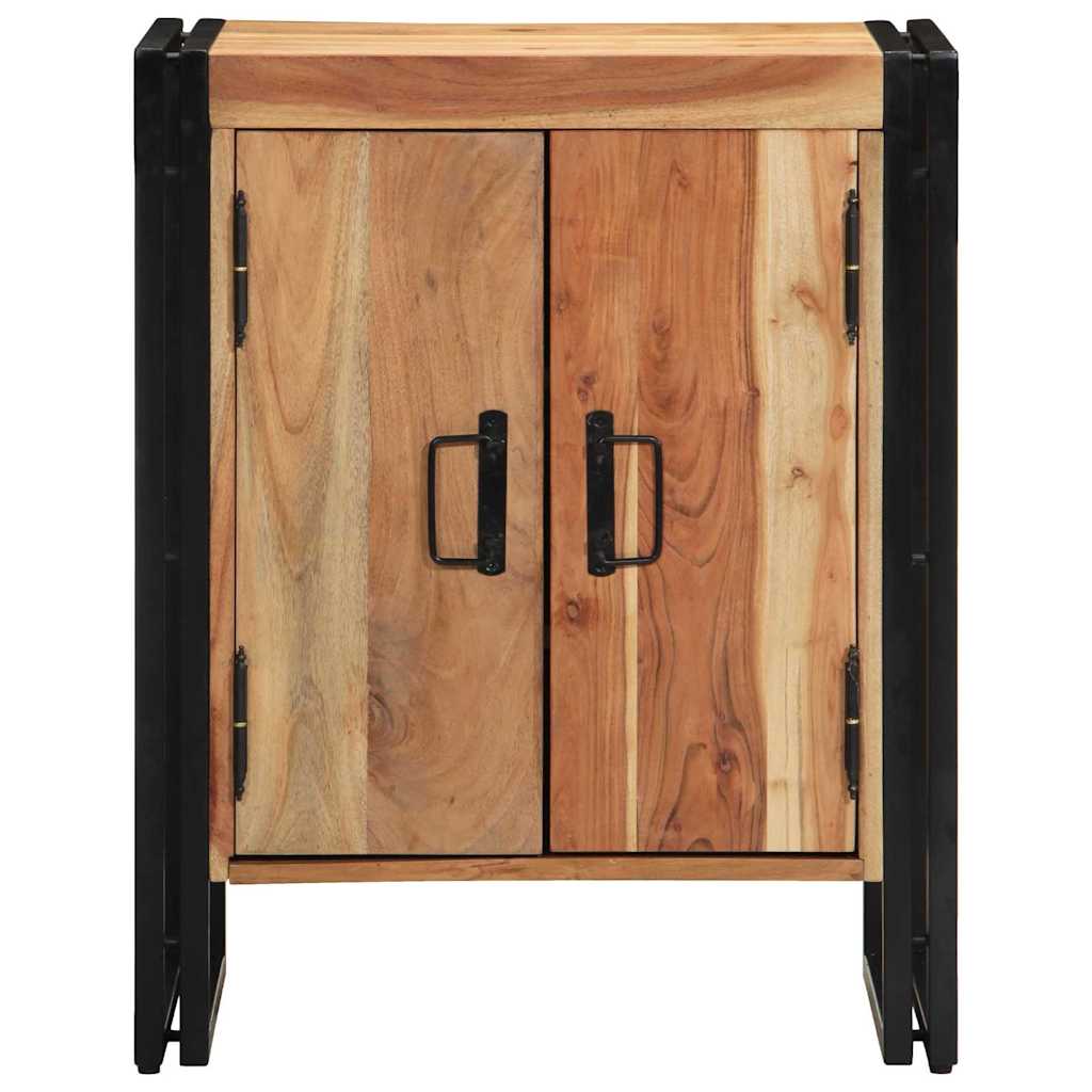 Schoenenkast met plank Bruin 56 x 35 x 70 cm Massief acaciahout is nu te koop bij PeponiXL, paradijselijk wonen!