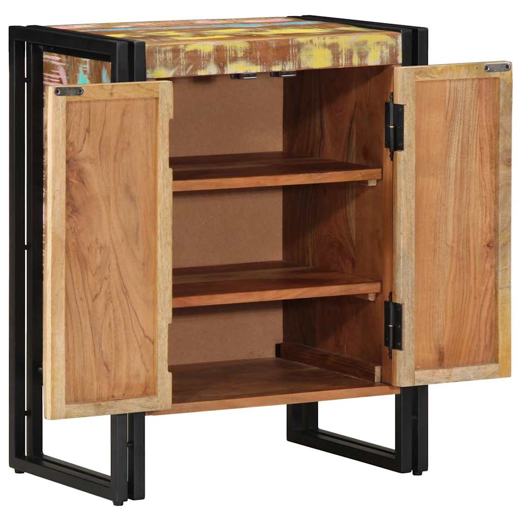 Schoenenkast Multikleur 56 x 35 x 70 cm Massief gerecycled hout is nu te koop bij PeponiXL, paradijselijk wonen!