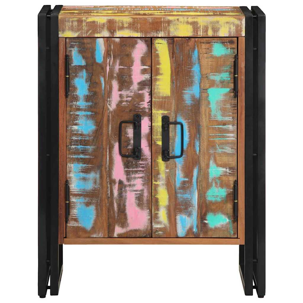 Schoenenkast Multikleur 56 x 35 x 70 cm Massief gerecycled hout is nu te koop bij PeponiXL, paradijselijk wonen!