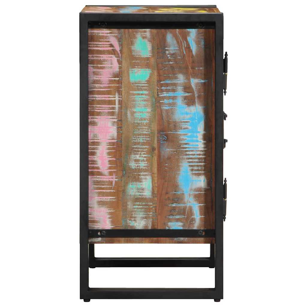 Schoenenkast Multikleur 56 x 35 x 70 cm Massief gerecycled hout is nu te koop bij PeponiXL, paradijselijk wonen!