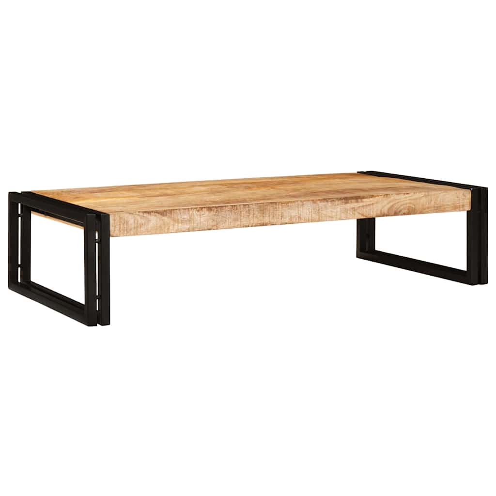 Badkamerplank Bruin 100 x 50 x 23 cm Massief Ruw Mango Hout is nu te koop bij PeponiXL, paradijselijk wonen!