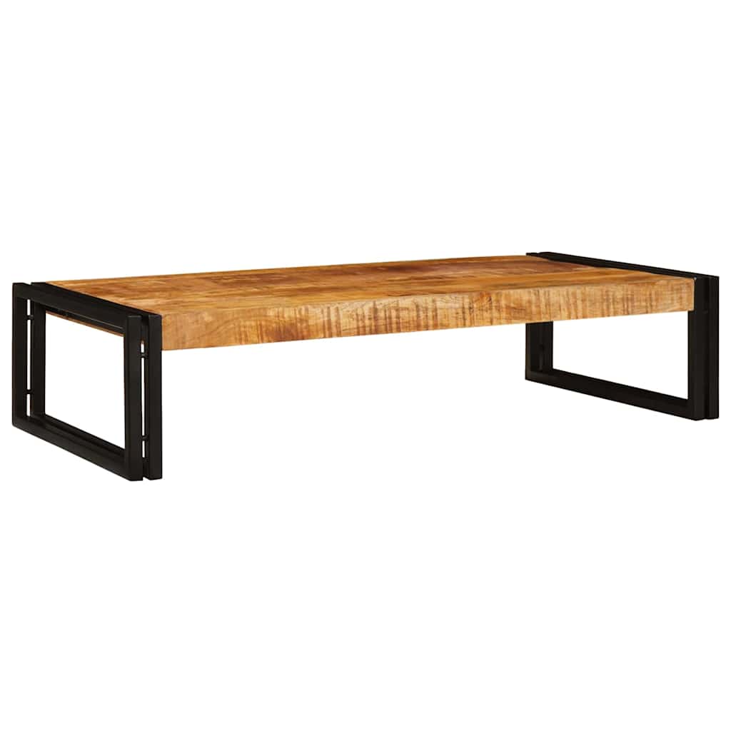 Badkamerplank Bruin 100 x 50 x 23 cm Massief Ruw Mango Hout is nu te koop bij PeponiXL, paradijselijk wonen!