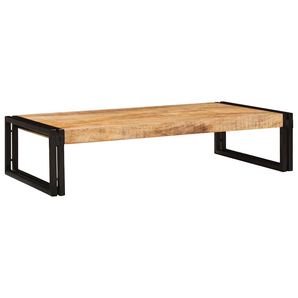 Badkamerplank Bruin 100 x 50 x 23 cm Massief Ruw Mango Hout is nu te koop bij PeponiXL, paradijselijk wonen!