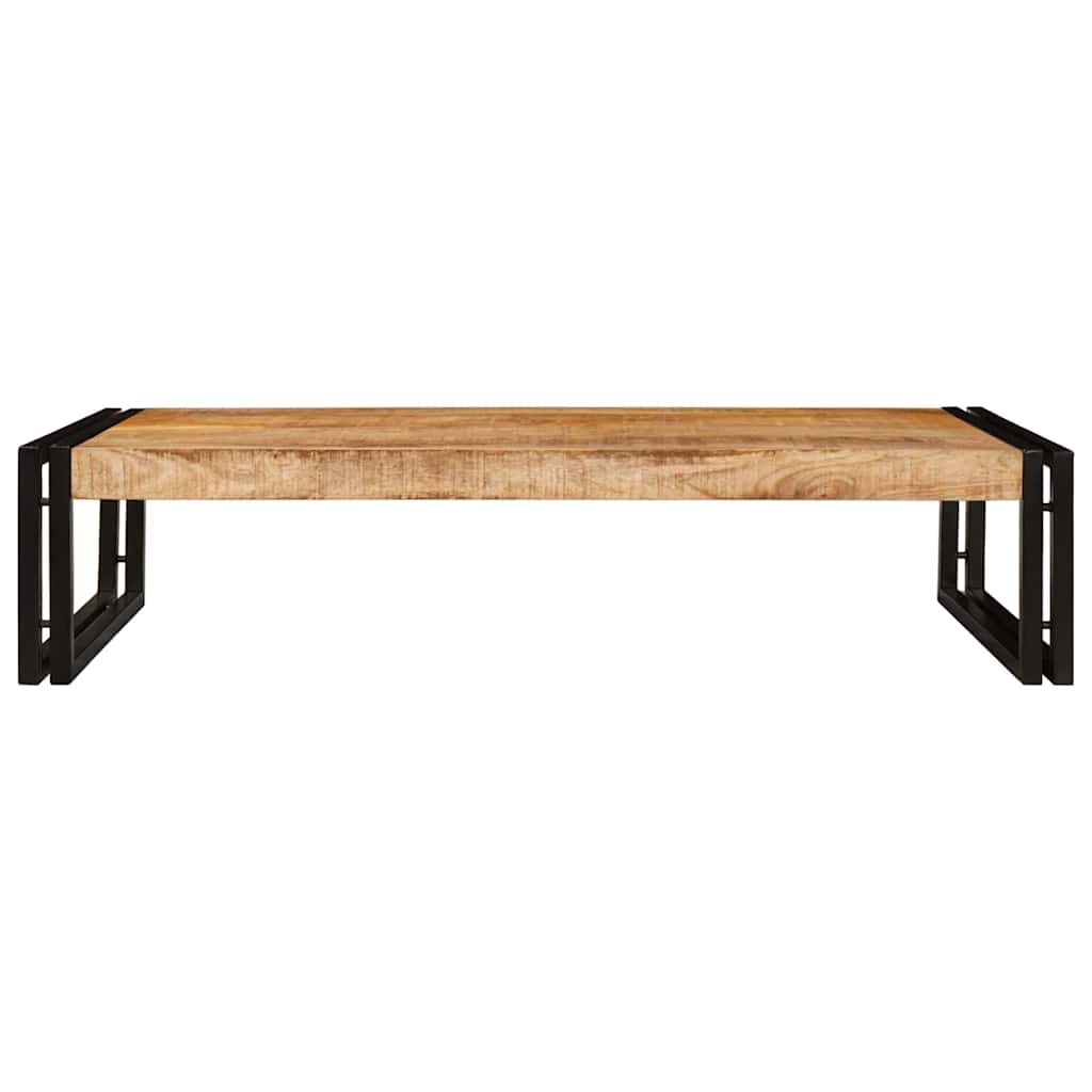 Badkamerplank Bruin 100 x 50 x 23 cm Massief Ruw Mango Hout is nu te koop bij PeponiXL, paradijselijk wonen!
