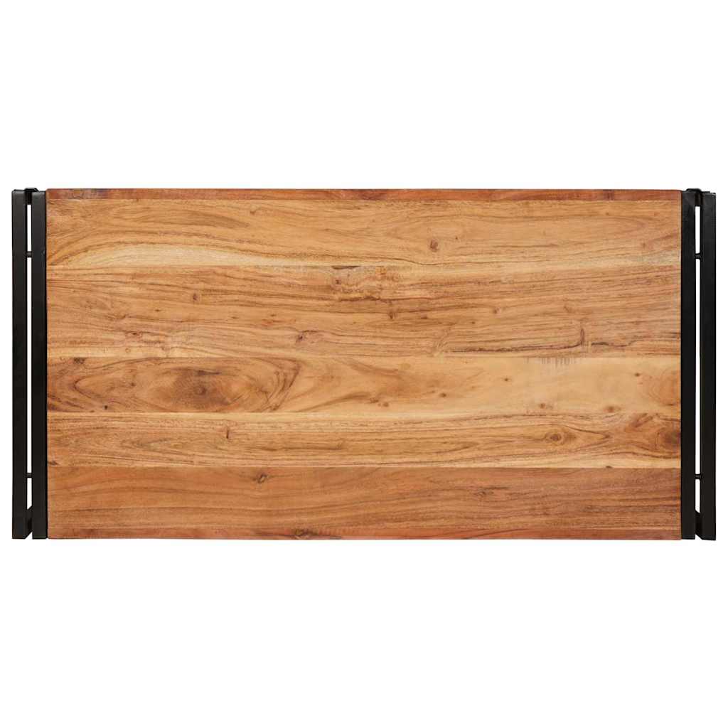 Badkamerplank voor Bruin 100 x 50 x 23 cm Massief Acaciahout is nu te koop bij PeponiXL, paradijselijk wonen!