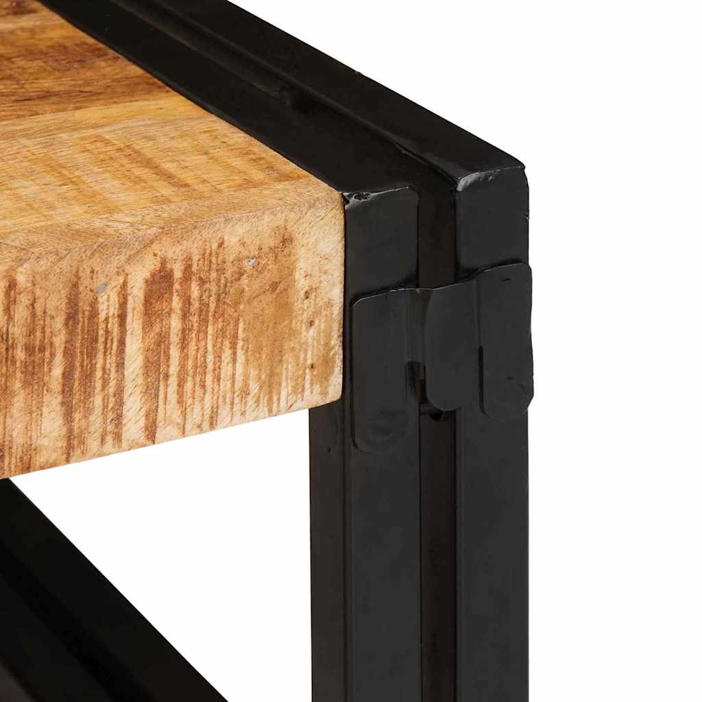 Badkamerplank Bruin 120 x 50 x 23 cm Massief Ruw Mango Hout is nu te koop bij PeponiXL, paradijselijk wonen!