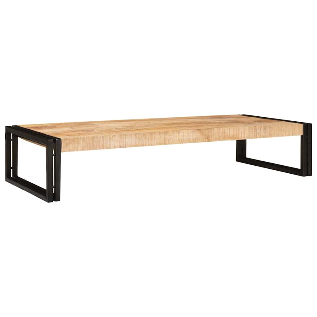 Badkamerplank Bruin 120 x 50 x 23 cm Massief Ruw Mango Hout is nu te koop bij PeponiXL, paradijselijk wonen!