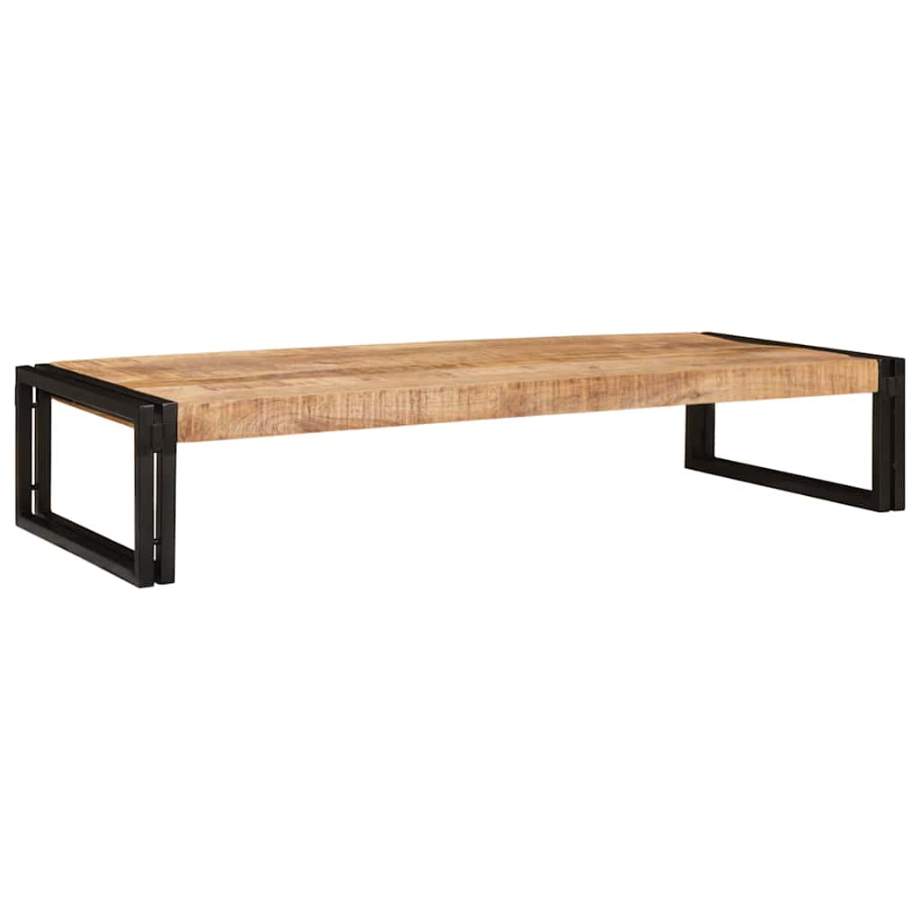 Badkamerplank Bruin 120 x 50 x 23 cm Massief Ruw Mango Hout is nu te koop bij PeponiXL, paradijselijk wonen!
