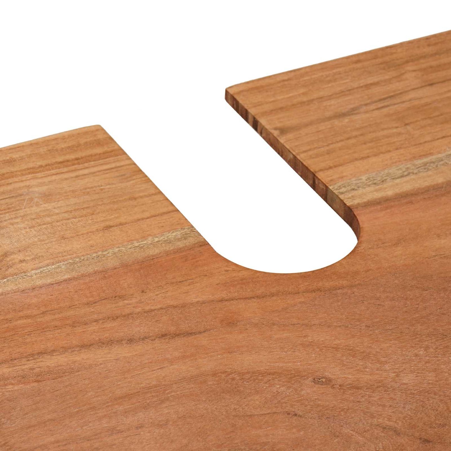 Wastafelkast met plank Bruin 71 x 33 x 58 cm Massief Acaciahout is nu te koop bij PeponiXL, paradijselijk wonen!