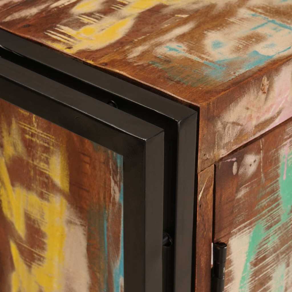 Wastafelkast Multikleur 71 x 33 x 58 cm Massief Gerecycled Hout is nu te koop bij PeponiXL, paradijselijk wonen!