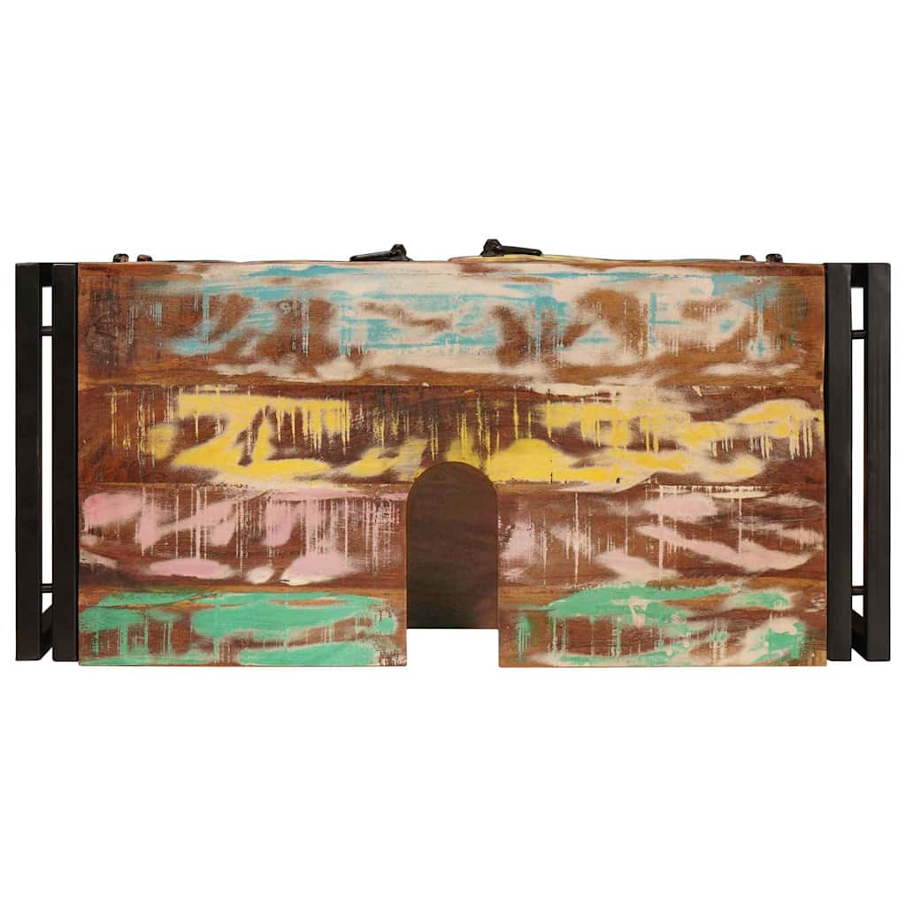 Wastafelkast Multikleur 71 x 33 x 58 cm Massief Gerecycled Hout is nu te koop bij PeponiXL, paradijselijk wonen!