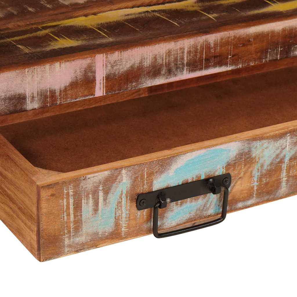 Wastafel Kast met lade Multikleur Massief Gerecycled Hout is nu te koop bij PeponiXL, paradijselijk wonen!