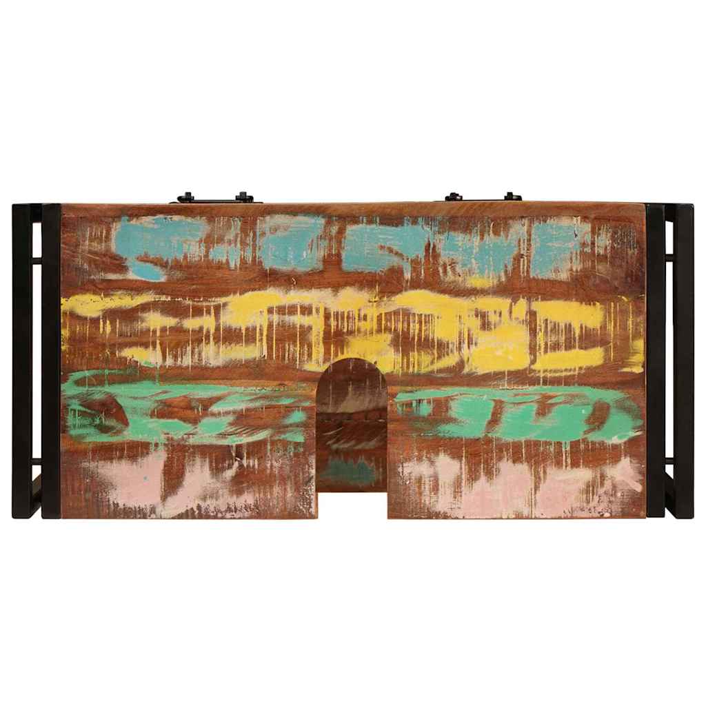 Wastafel Kast met lade Multikleur Massief Gerecycled Hout is nu te koop bij PeponiXL, paradijselijk wonen!