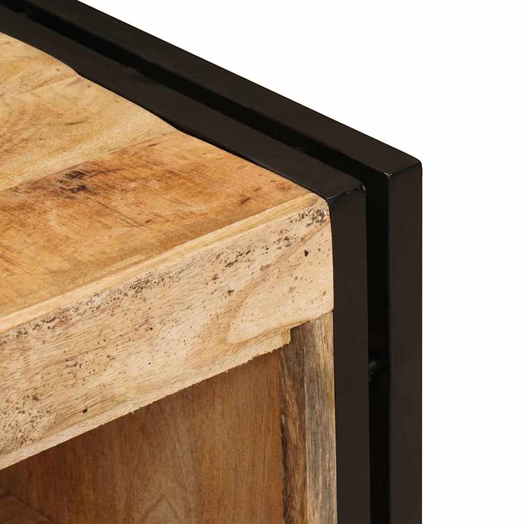 Wastafelkast met plank Bruin 71 x 33 x 58 cm Massief Mango Hout is nu te koop bij PeponiXL, paradijselijk wonen!