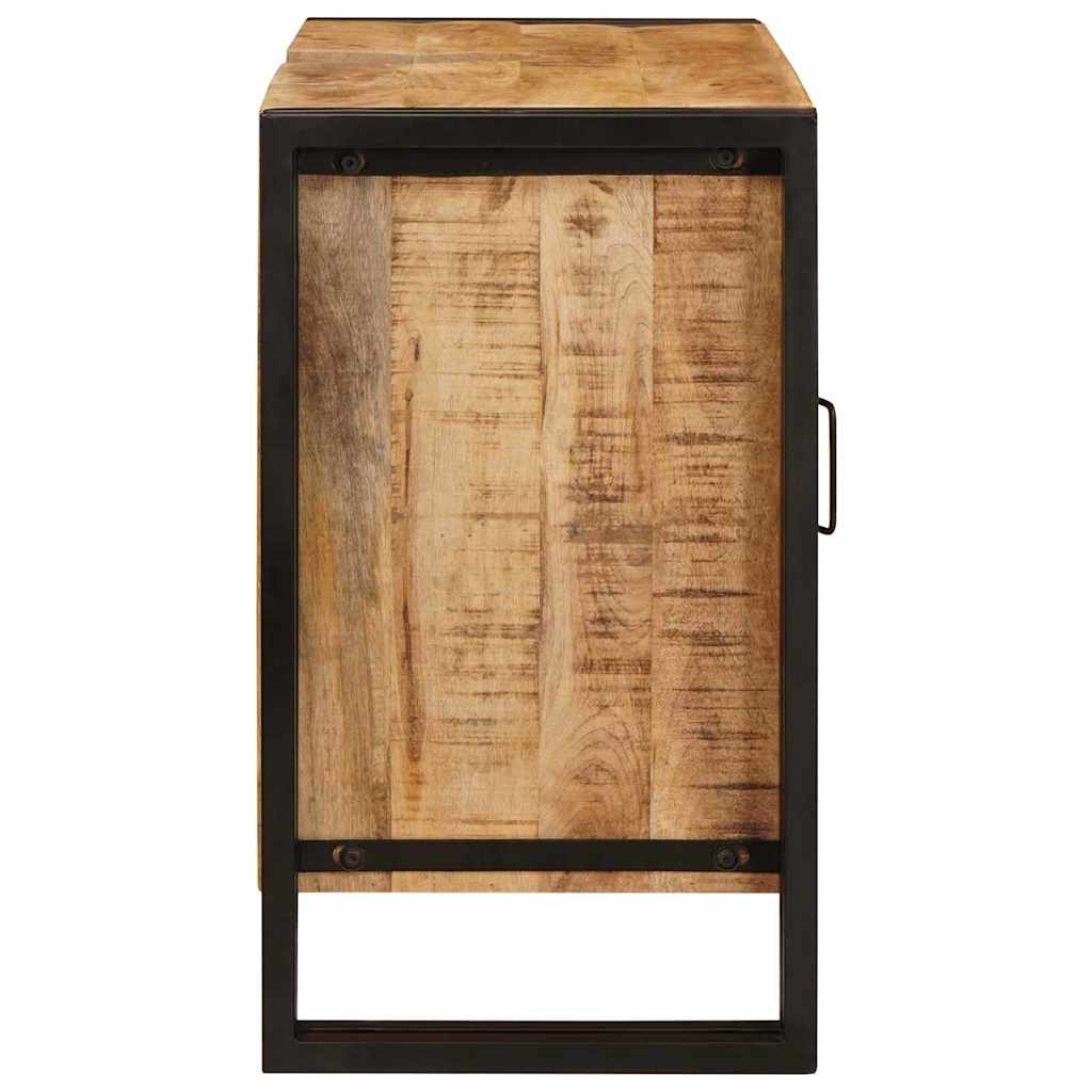 Wastafelkast met plank Bruin 71 x 33 x 58 cm Massief Mango Hout is nu te koop bij PeponiXL, paradijselijk wonen!
