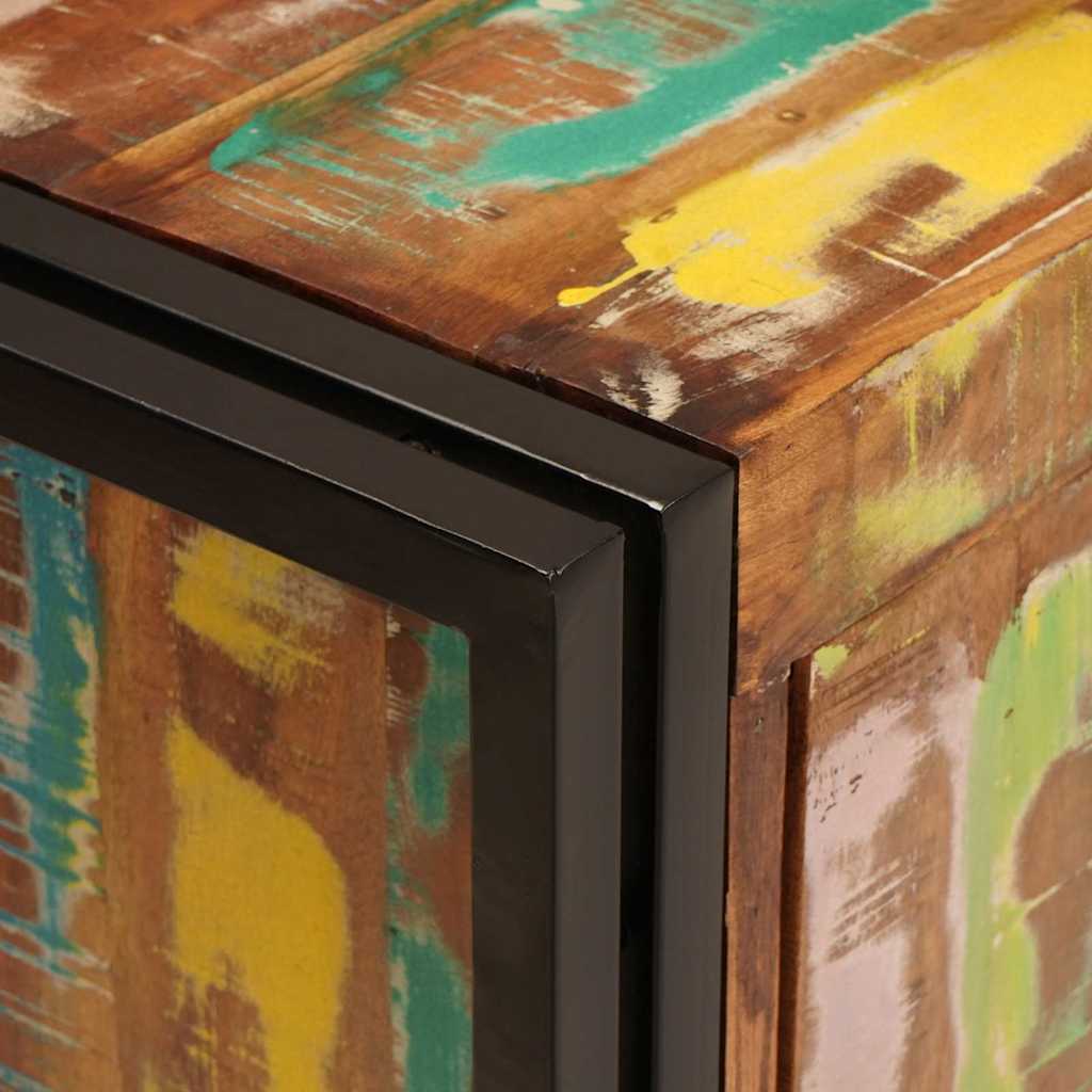 Wastafelkast Multikleur 71 x 33 x 58 cm Massief Gerecycled Hout is nu te koop bij PeponiXL, paradijselijk wonen!
