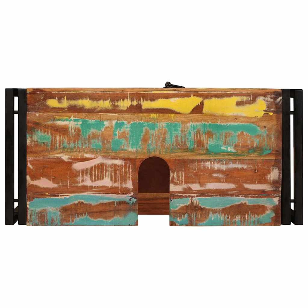 Wastafelkast Multikleur 71 x 33 x 58 cm Massief Gerecycled Hout is nu te koop bij PeponiXL, paradijselijk wonen!