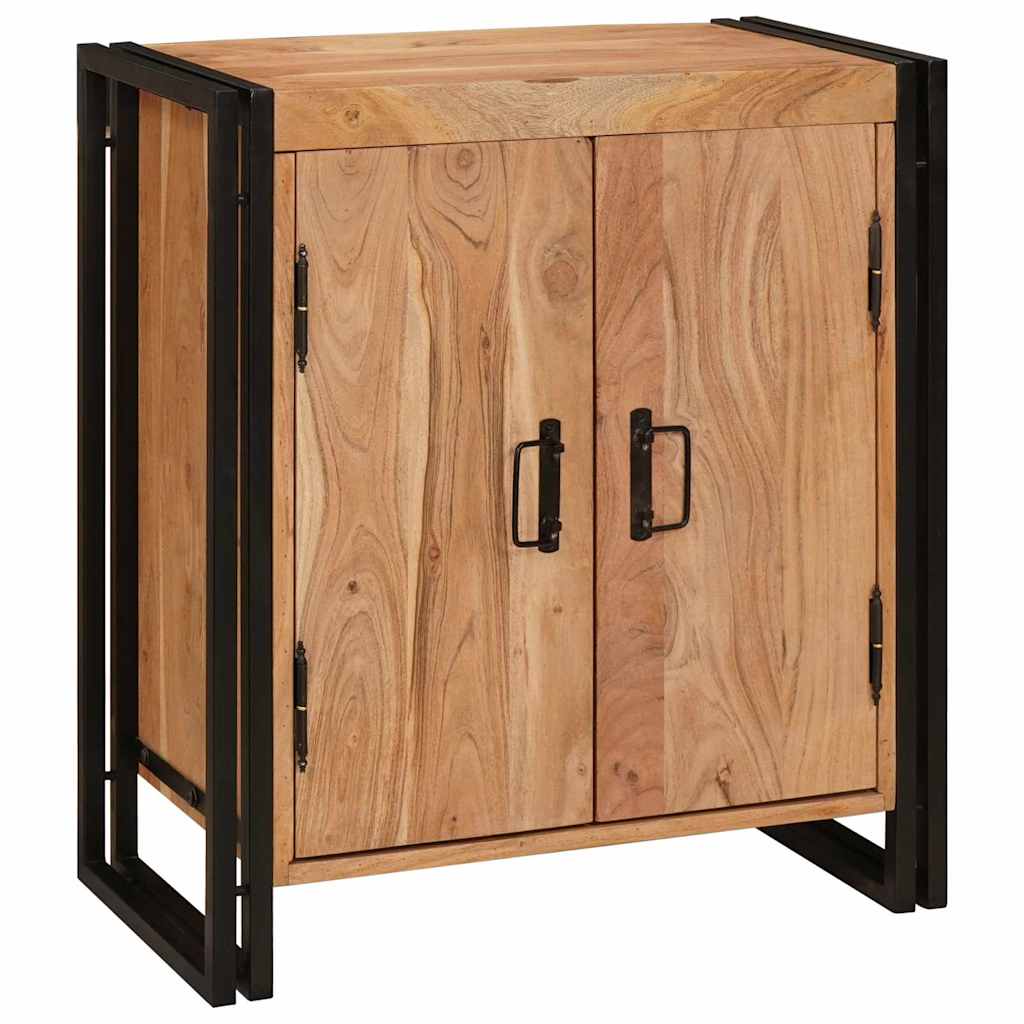 Nachtkastje Bruin 66 x 35 x 76 cm Massief acaciahout is nu te koop bij PeponiXL, paradijselijk wonen!