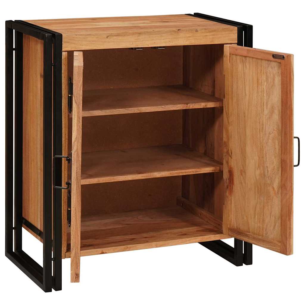Nachtkastje Bruin 66 x 35 x 76 cm Massief acaciahout is nu te koop bij PeponiXL, paradijselijk wonen!