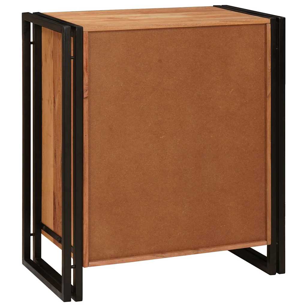 Nachtkastje Bruin 66 x 35 x 76 cm Massief acaciahout is nu te koop bij PeponiXL, paradijselijk wonen!