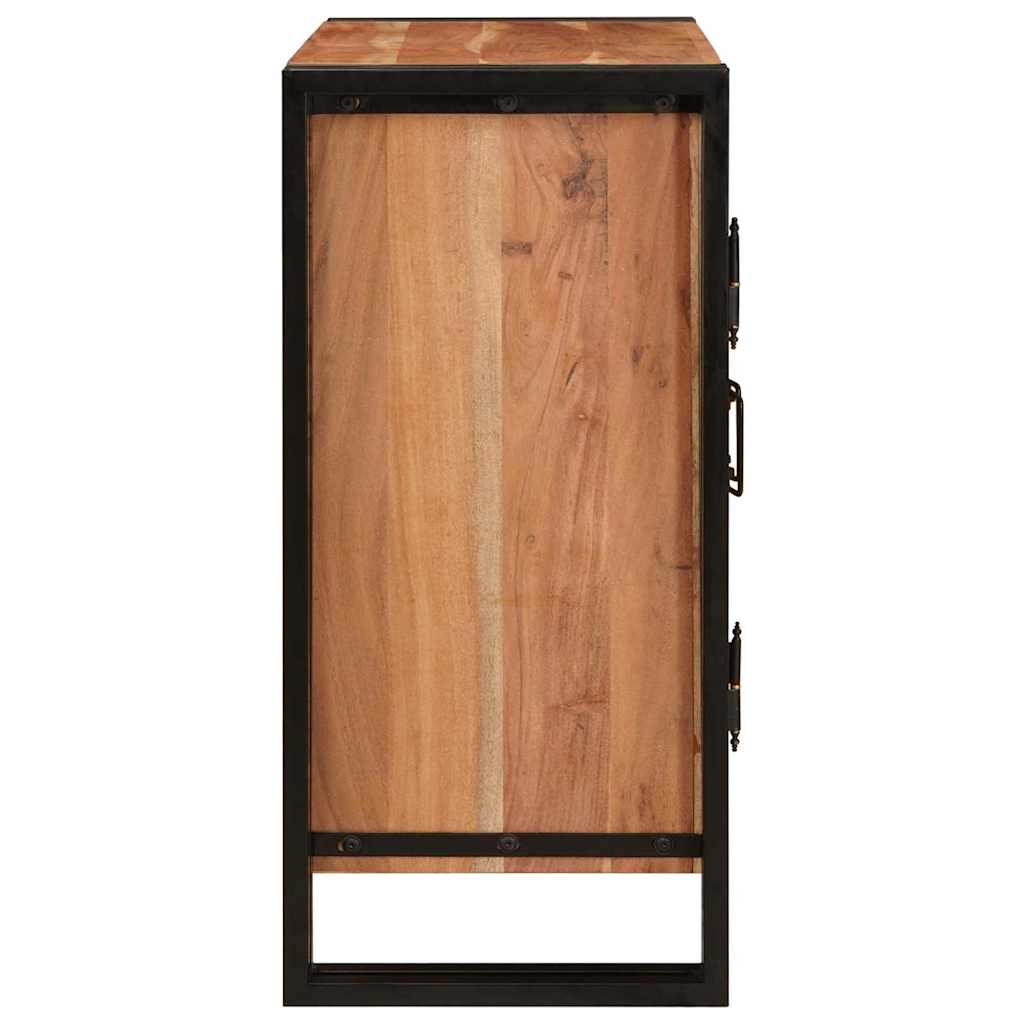 Nachtkastje Bruin 66 x 35 x 76 cm Massief acaciahout is nu te koop bij PeponiXL, paradijselijk wonen!