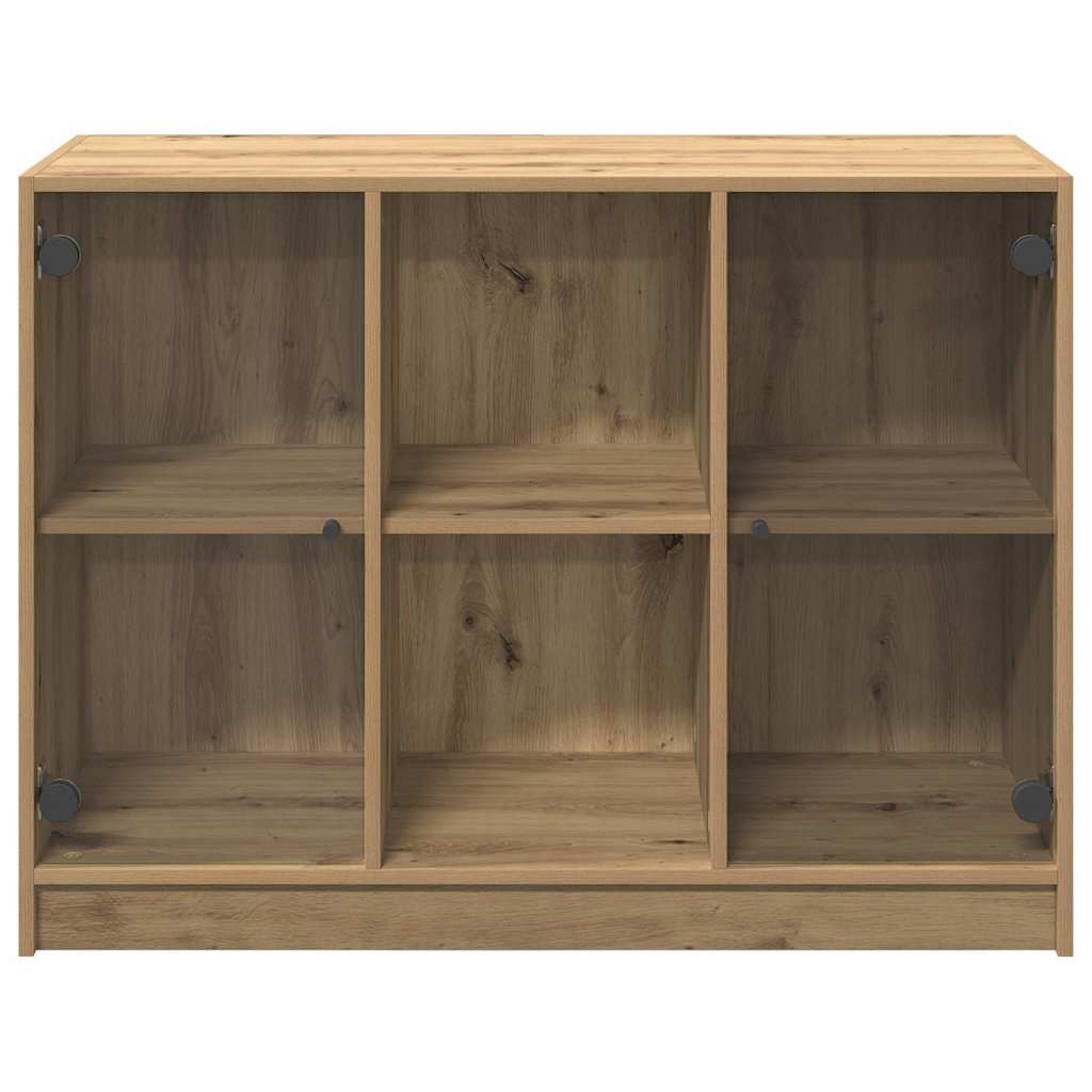 Dressoir 102x37x75,5 cm bewerkt hout artisanaal eikenkleurig is nu te koop bij PeponiXL, paradijselijk wonen!