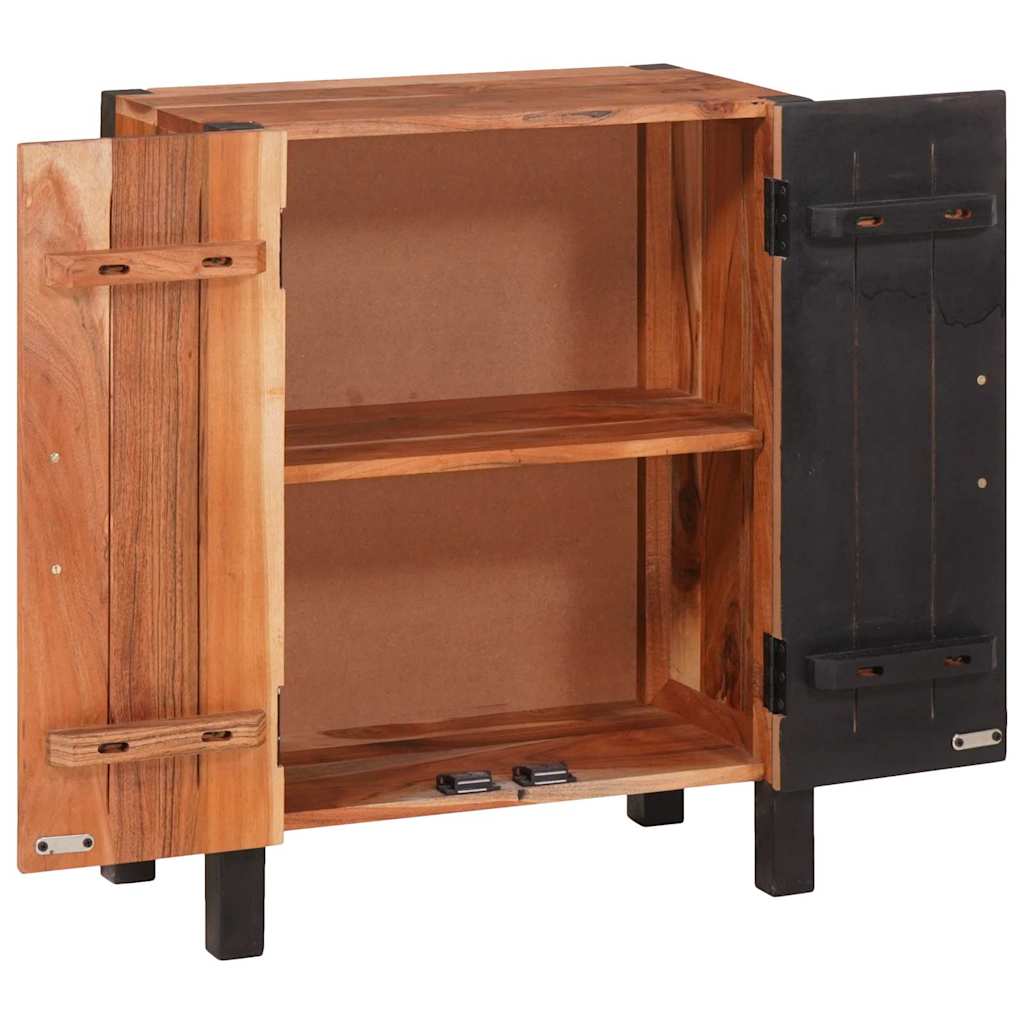 Dressoir 3 pcs Bruin 55 x 30 x 75 cm Massief Acaciahout is nu te koop bij PeponiXL, paradijselijk wonen!