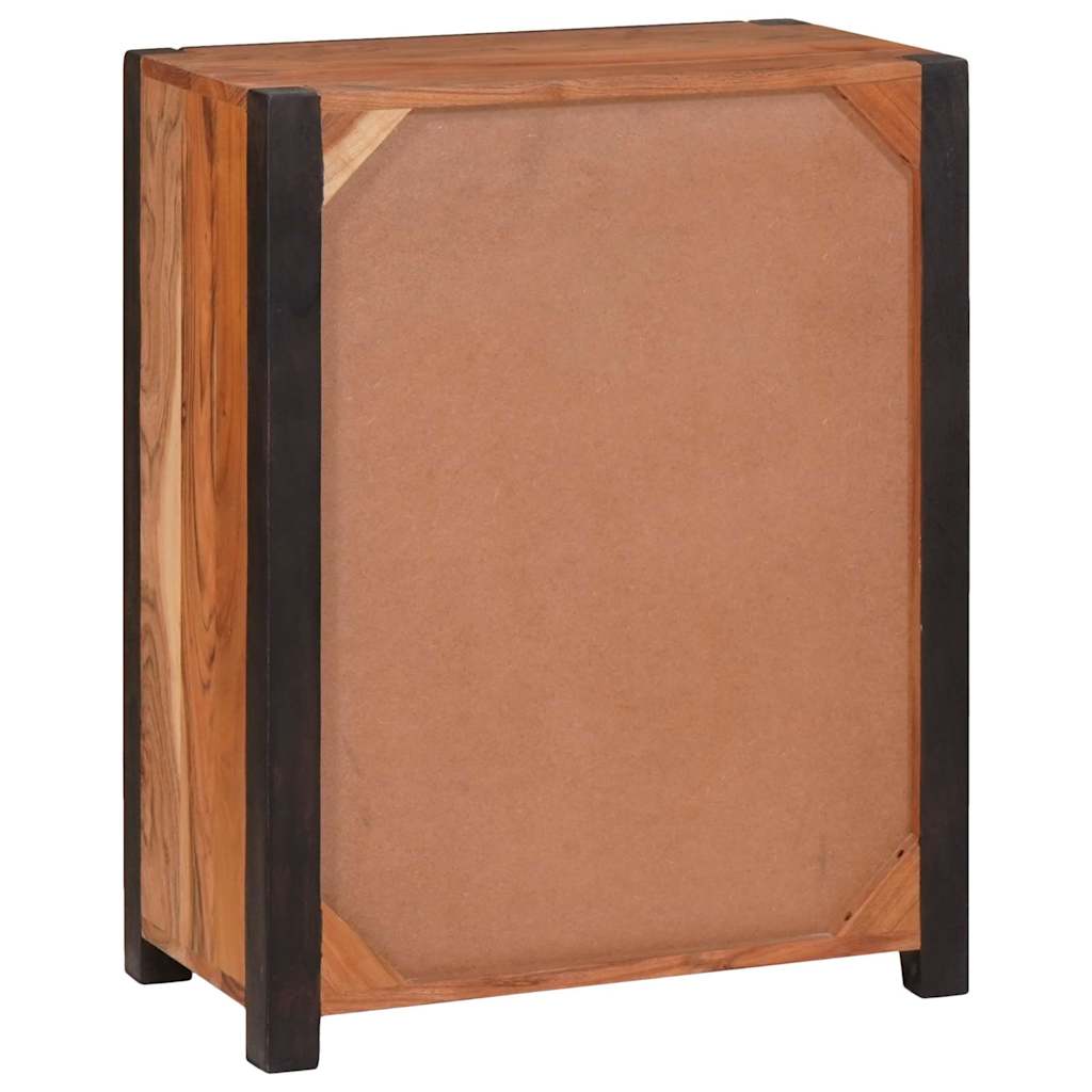 Dressoir 2 pcs Bruin 110 x 30 x 75 cm Massief Acaciahout is nu te koop bij PeponiXL, paradijselijk wonen!